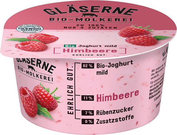 Gläserne Molkerei Bio-Fruchtjoghurt