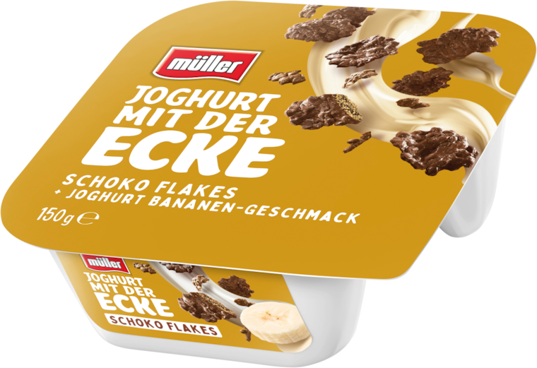 Müller Joghurt mit der Ecke