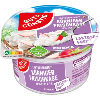 GUT & GÜNSTIG - Körniger Frischkäse