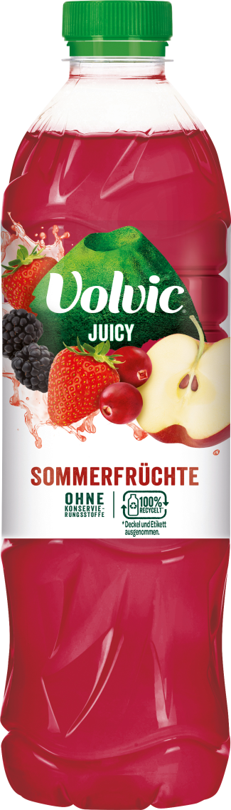 Volvic Juicy, Vitamin oder Bio Tee