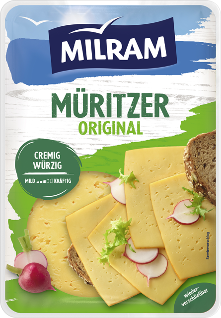 Milram Käse in Scheiben 