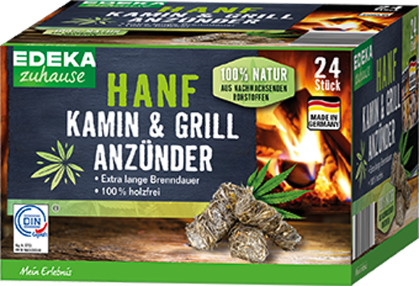 EDEKA zuhause Hanf-Anzündwolle