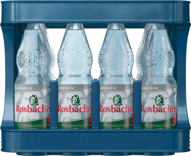 2 Kisten: Rosbacher Mineralwasser 