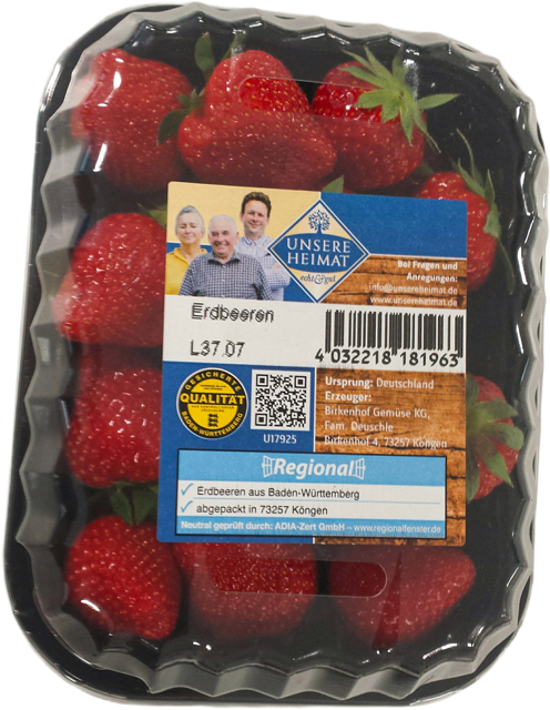 Unsere Heimat – echt & gut Erdbeeren 