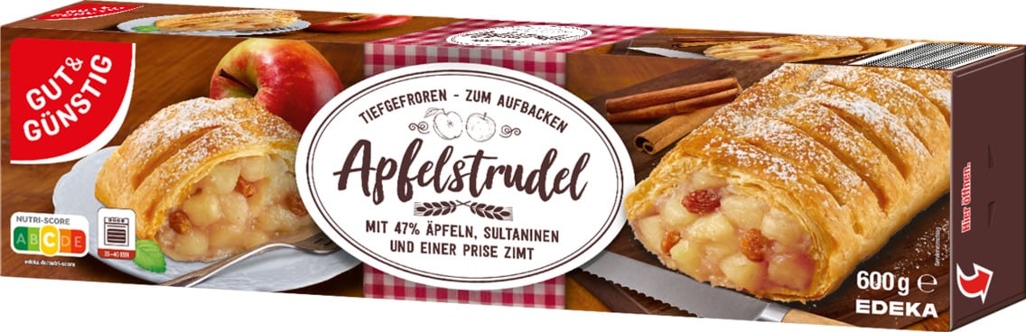 Gut & Günstig Apfelstrudel
