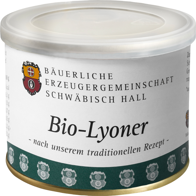 Bäuerliche Erzeugergemeinschaft Schwäbisch Hall Bio-Dosenwurst
