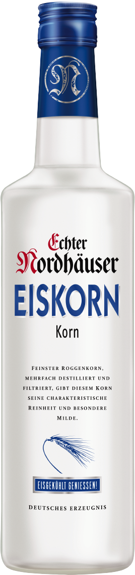 Echter Nordhäuser Eiskorn oder Eisvodka