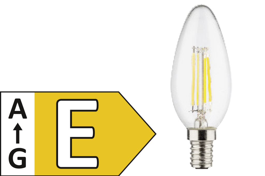 Gut & Günstig LED-Retro-Kerze 