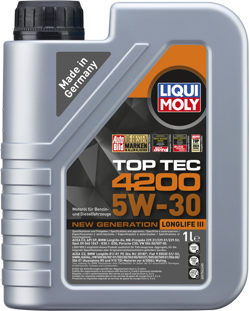 LIQUI MOLY Top-Tec-Motorenöl „4200 5W-30“