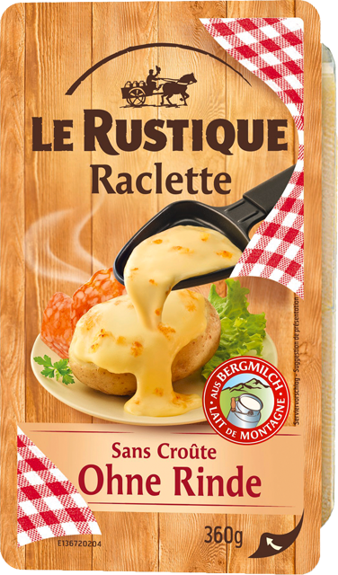 Le Rustique Raclette ohne Rinde 