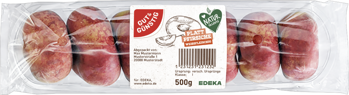 GUT&GÜNSTIG Plattpfirsiche