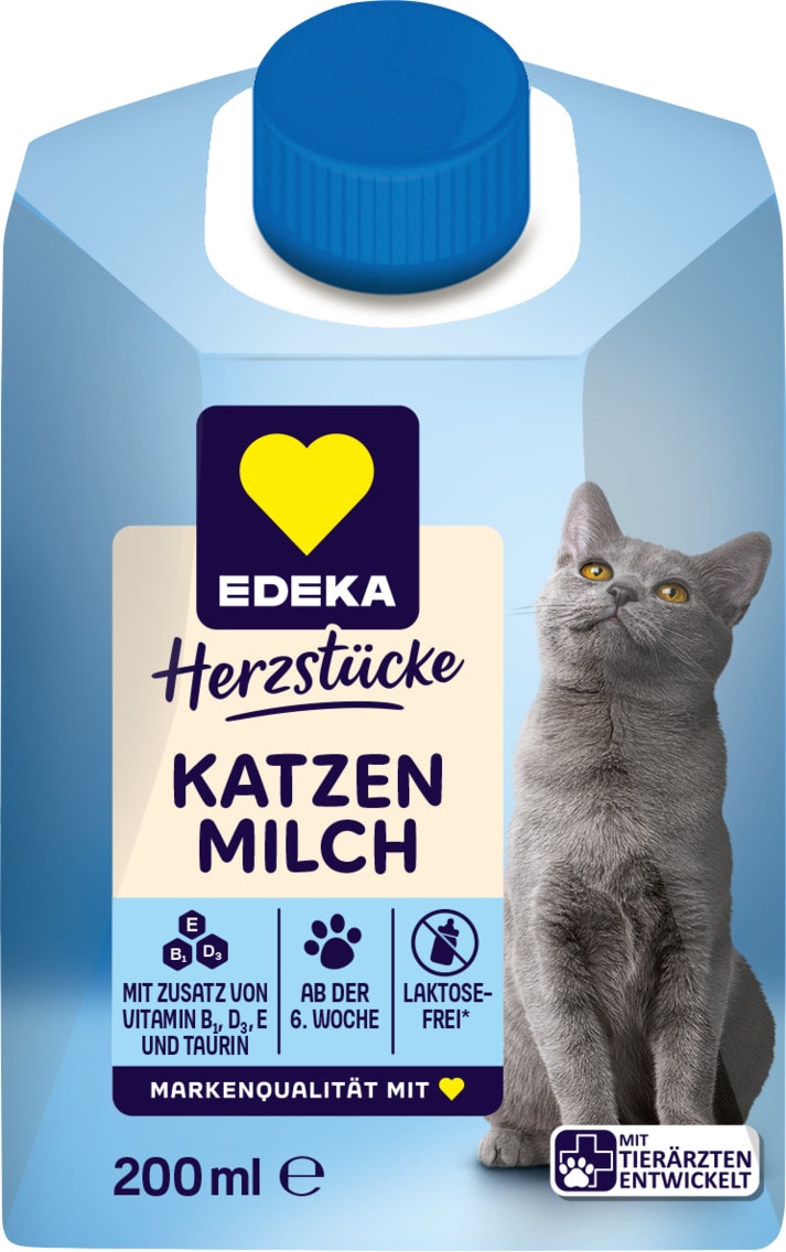 EDEKA Herzstücke premium Katzen Milch