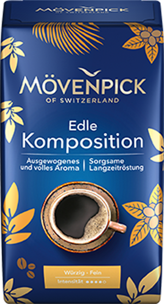 Mövenpick Edle Komposition, Eilles oder Idee Kaffee