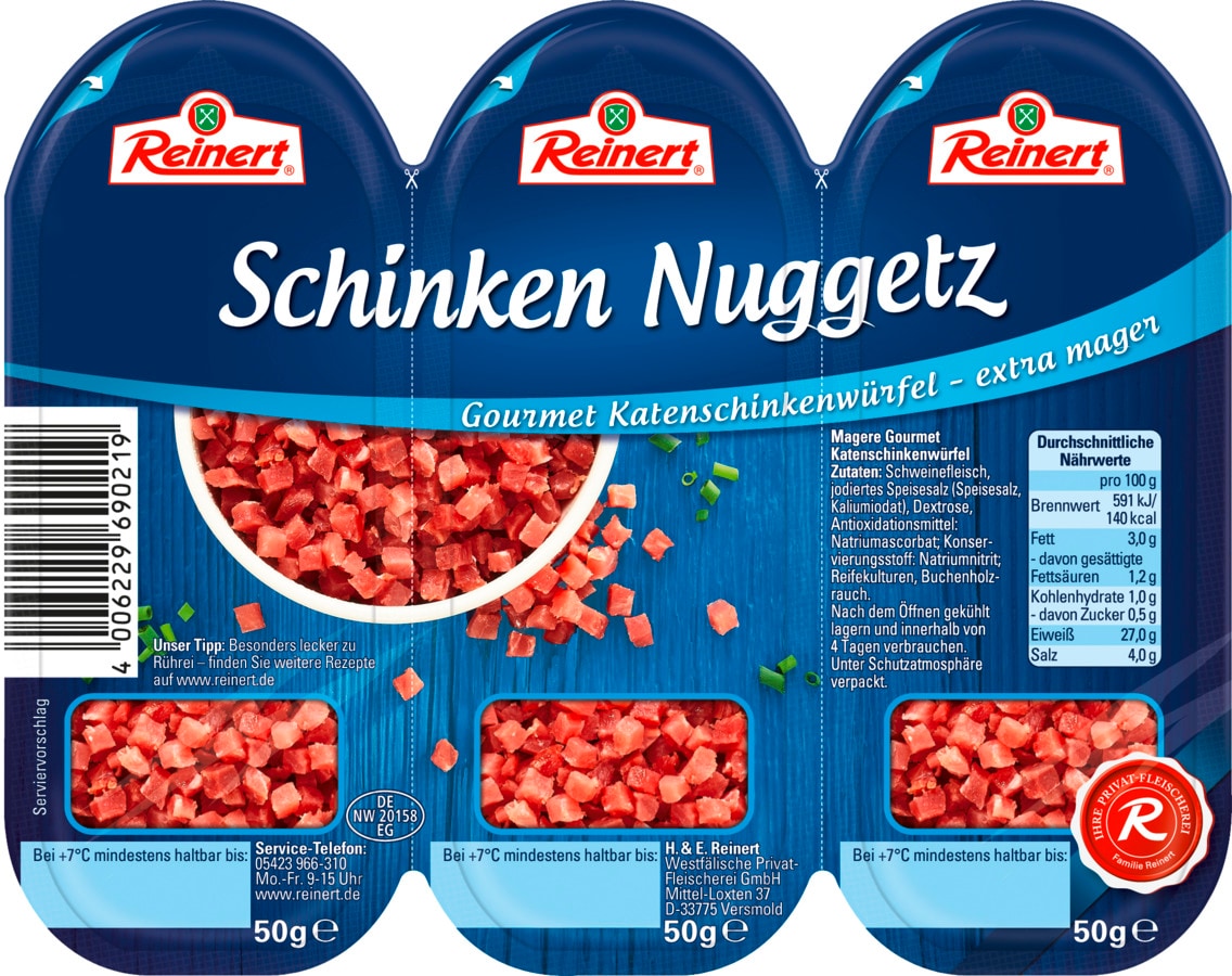 Reinert Schinken Nuggetz