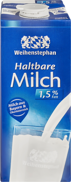Weihenstephan haltbare Milch