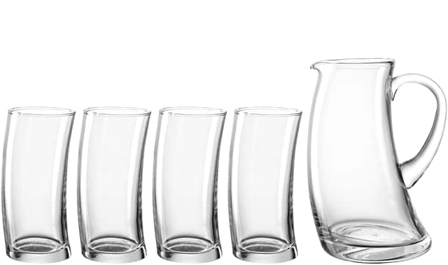 LEONARDO Karaffe + 4 Gläser