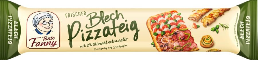 Tante Fanny Frischer Blech-Pizzateig