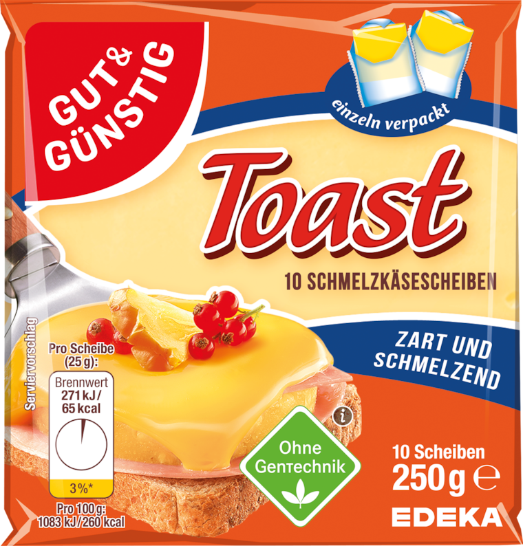 GUT&GÜNSTIG Schmelzkäsescheiben