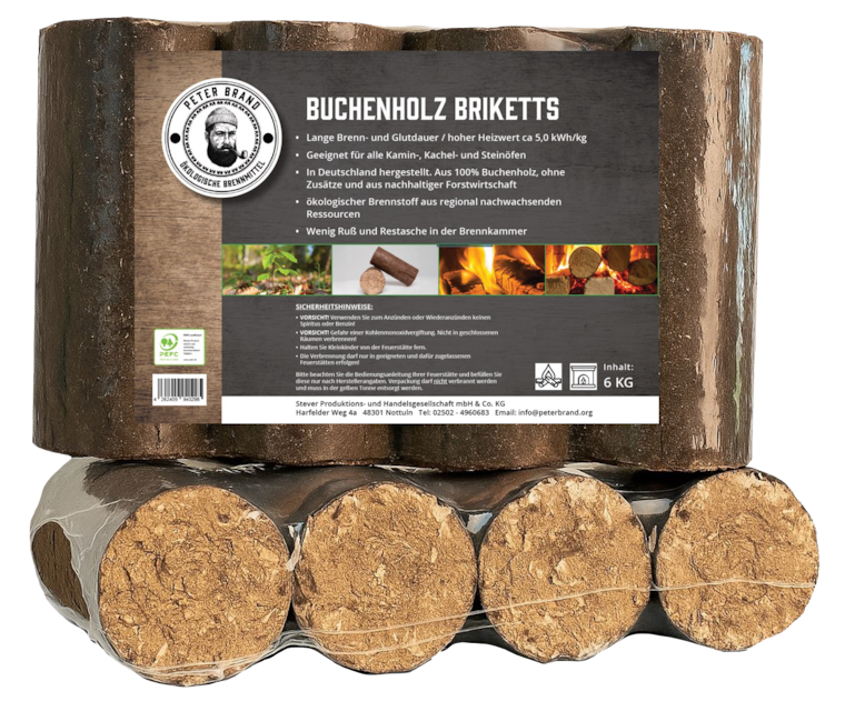 Rekord Rundholz-Briketts