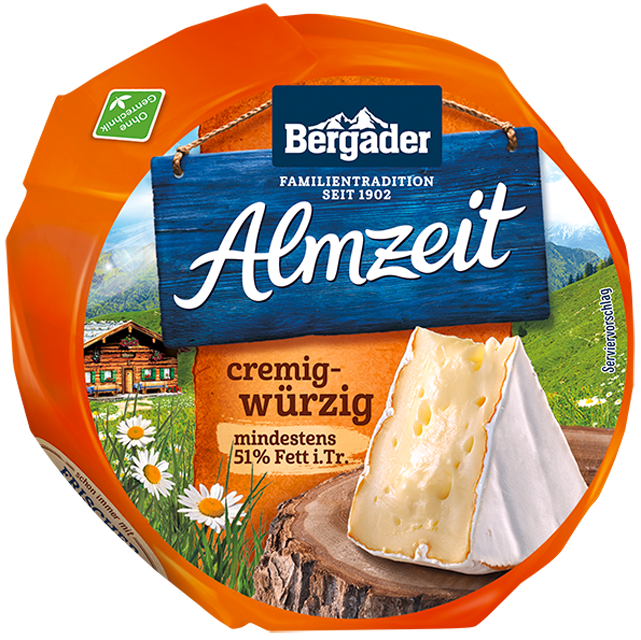 Bergader Almzeit cremig-wüzig 