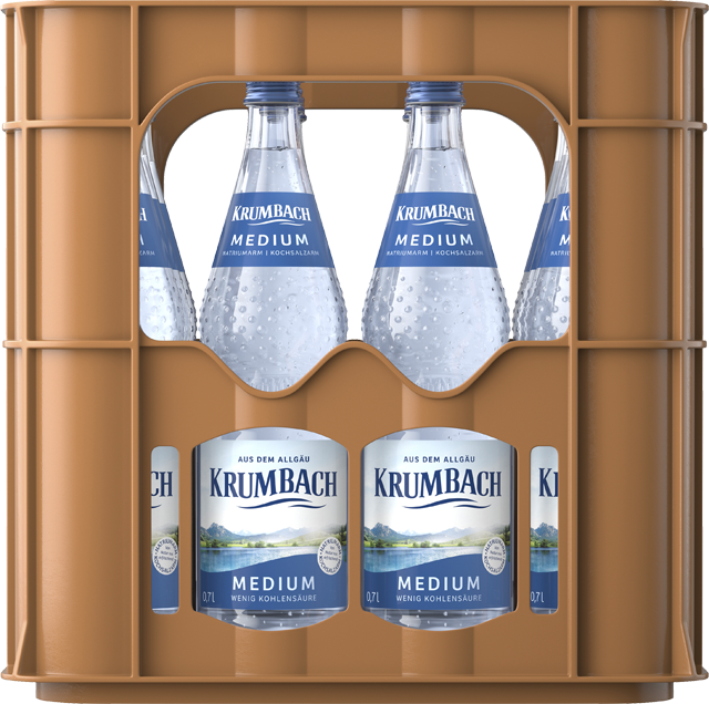 3 Kisten Krumbach Mineralwasser