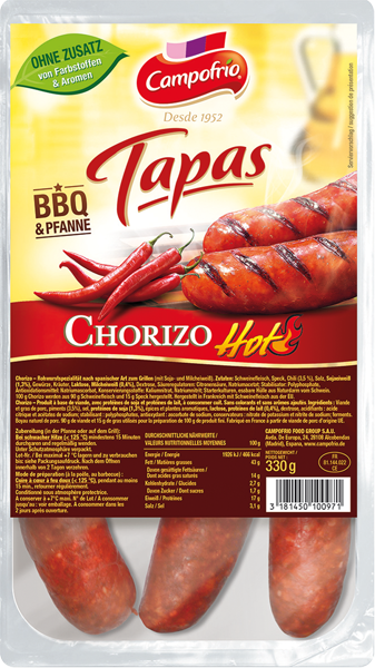 Campofrio Chorizo-Grillwurst