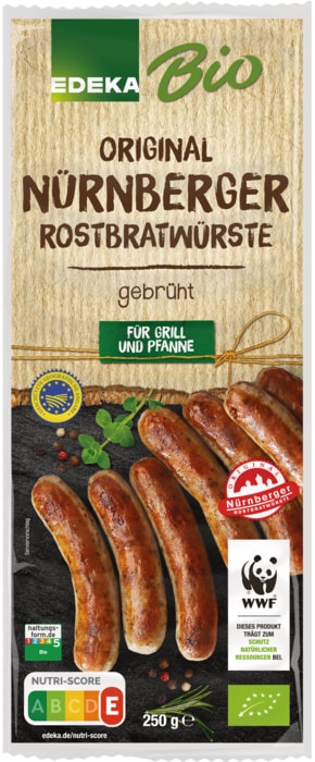 EDEKA Bio Original Nürnberger Rostbratwürste*