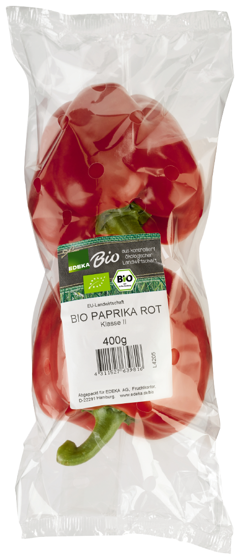 EDEKA Bio Paprika rot aus Spanien