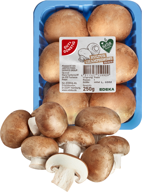 Gut & Günstig Champignons braun