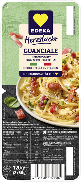 EDEKA Herzstücke Guanciale 