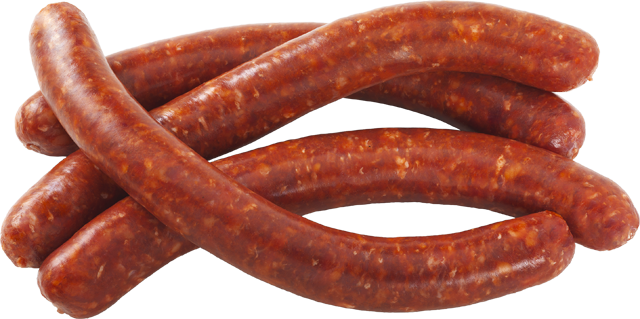 Mittwoch bis Samstag: Rinderbratwurst Merguez Art 