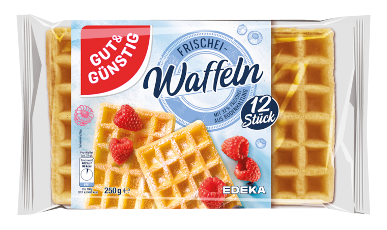 GUT&GÜNSTIG Frischei-Waffeln