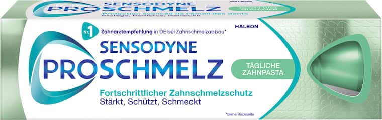 Sensodyne Pro Schmelz oder Multi Care Zahnpasta