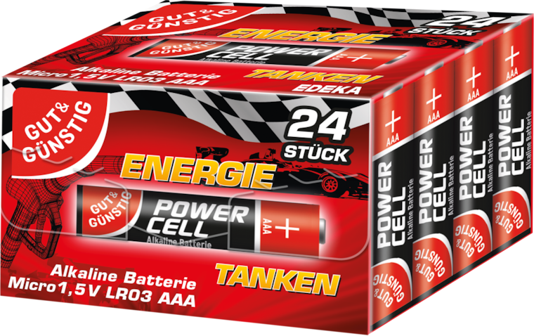 GUT&GÜNSTIG Alkaline Batterien