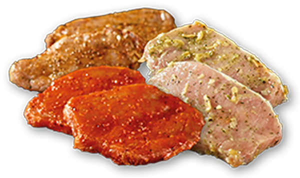 Bauerngut Rückensteaks mariniert*
