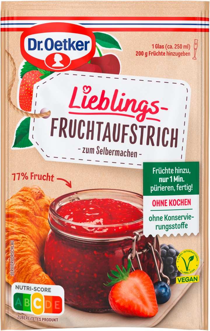 Dr. Oetker Lieblings-Fruchtaufstrich