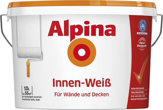 Alpina Innen-Weiß 10 L