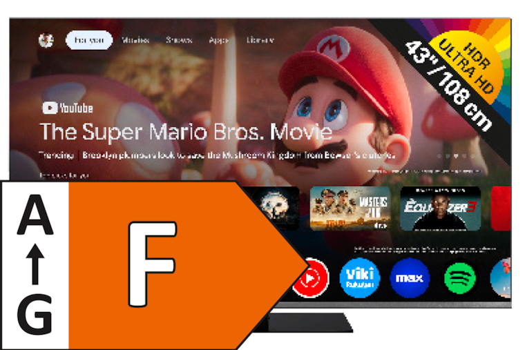 TELEFUNKEN 4K UHD TV „D43U980B2CW“