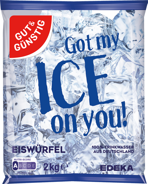 GUT&GÜNSTIG Eiswürfel oder Crushed Ice