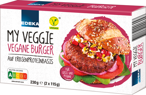 EDEKA My Veggie Vegane Burger-Pattys