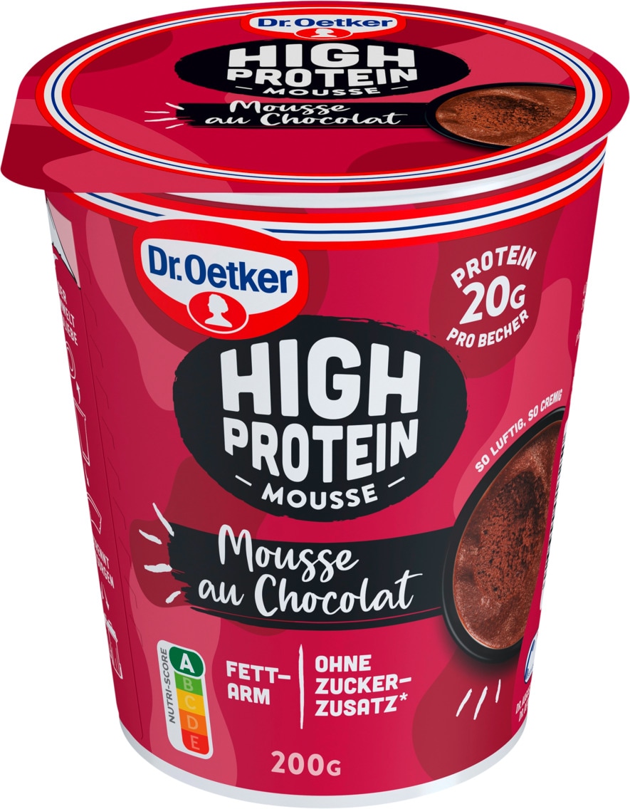 Dr. Oetker High Protein Mousse, Coffee oder Shake