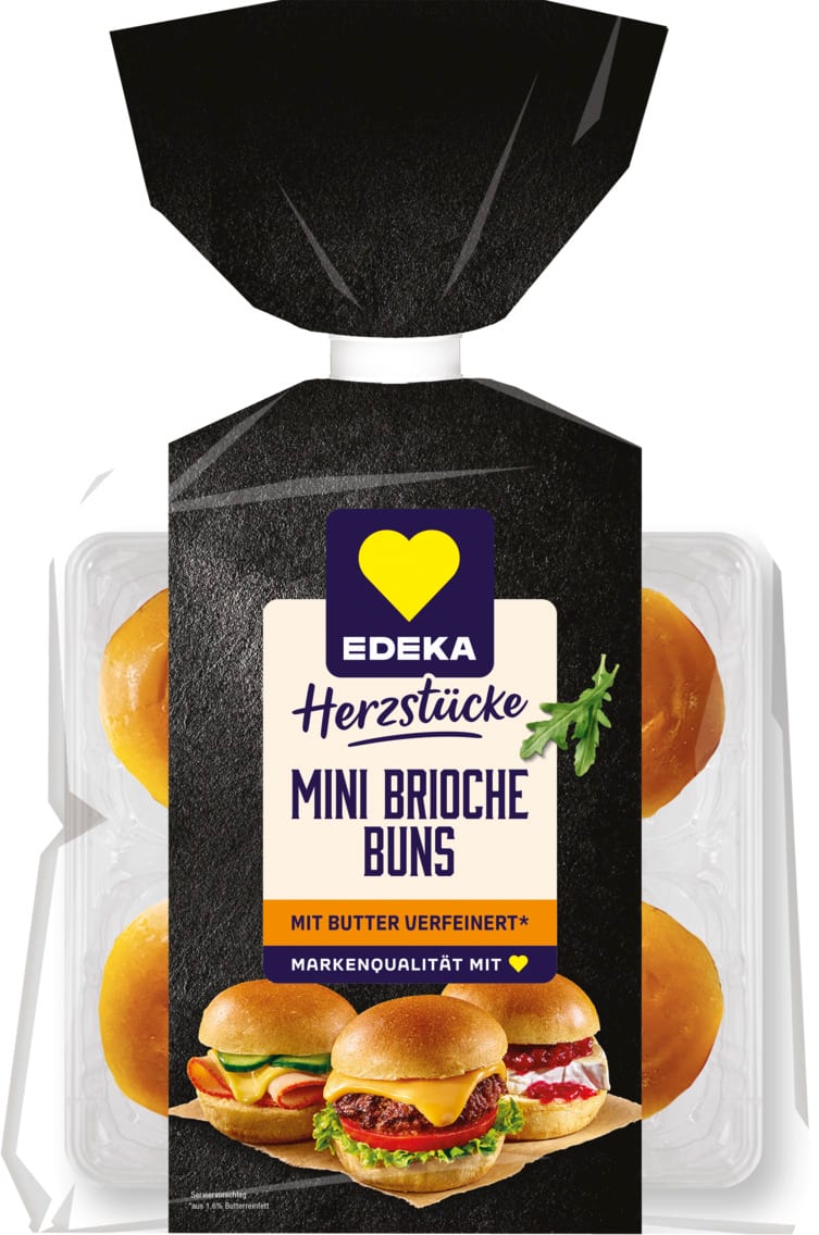 EDEKA Herzstücke Mini Brioch Buns