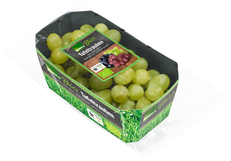 EDEKA Bio WWF Tafeltrauben hell