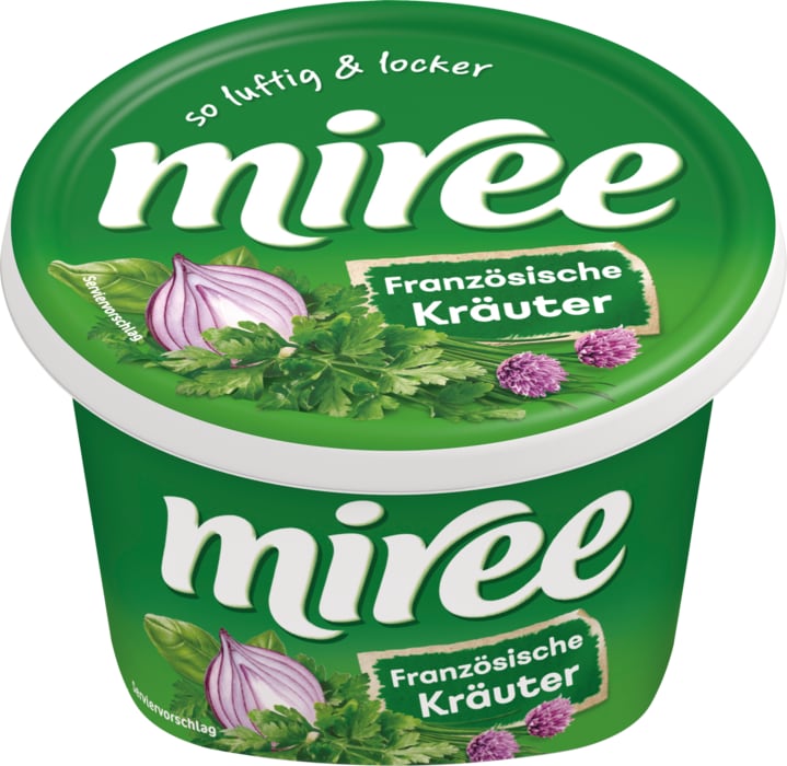 miree Frischkäsezubereitung