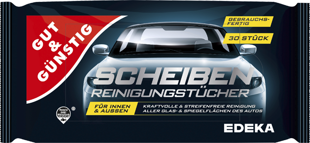 Gut & Günstig Scheibenreinigungstücher