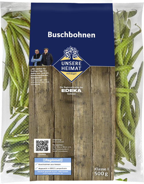 Unsere Heimat – echt & gut Buschbohnen