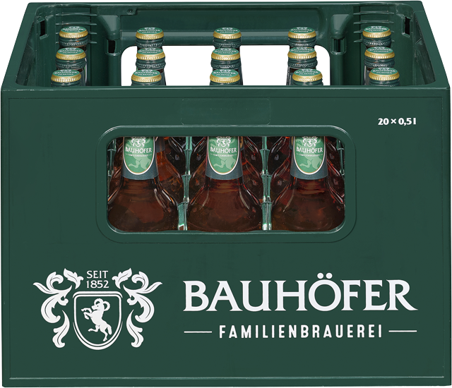 Bauhöfer Pilsener oder Export