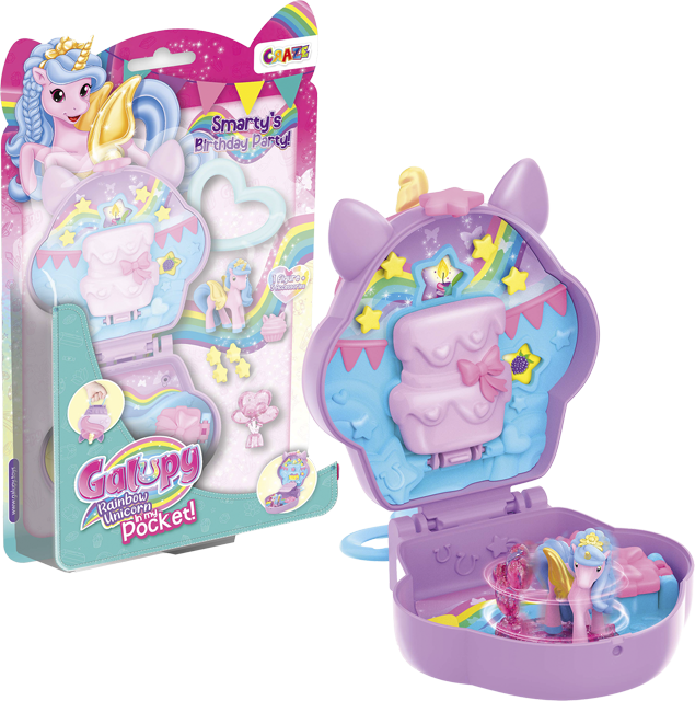 CRAZE Galupy Unicorn In My Pocket