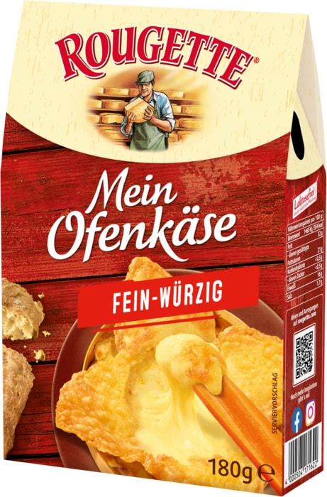 Rougette Mein Ofenkäse oder Grillkäse