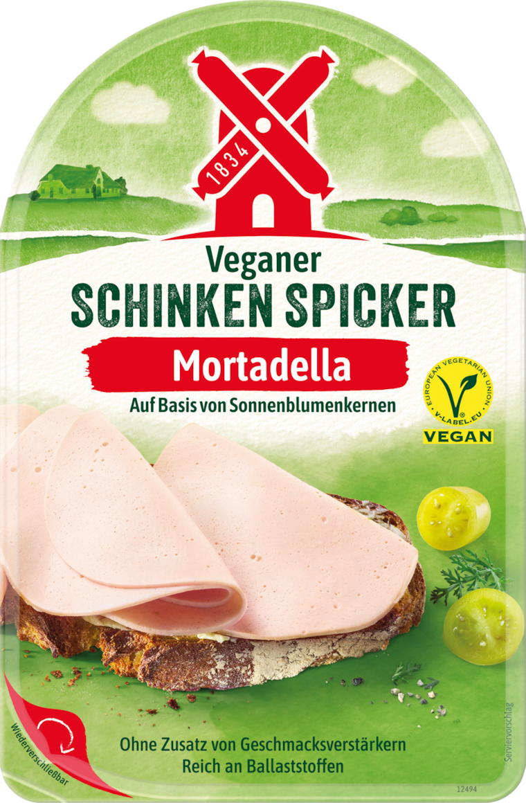 Rügenwalder Mühle Veganer Schinkenspicker oder veganer Aufschnitt